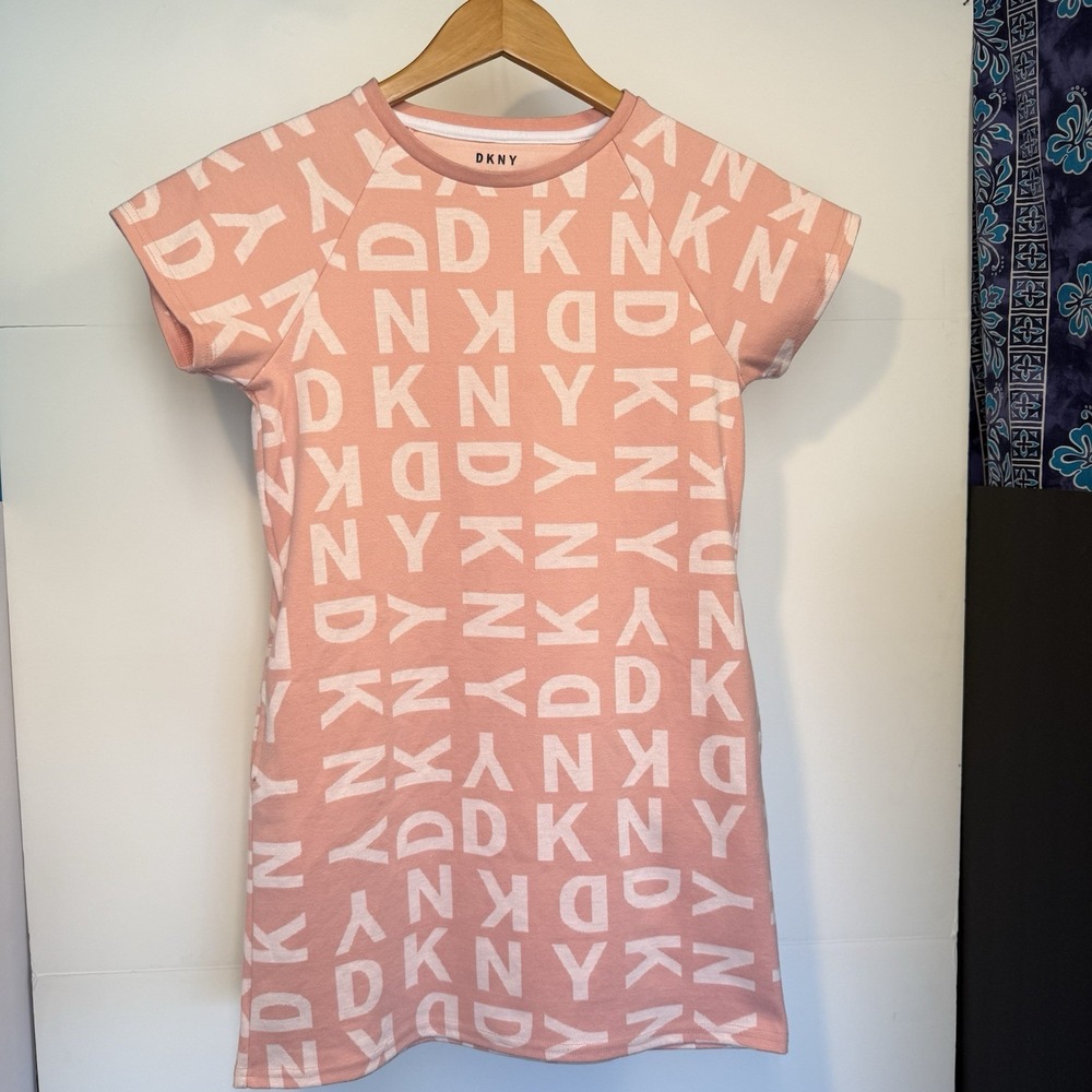 2 Lot Dresses DKNY XL 14-16 Crop Sleeve Go-Go Skirt New With & New W/O